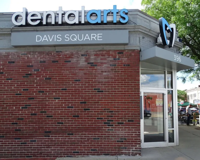 Dental Arts Davis Square storefront at 396 Highland Avenue, Somerville