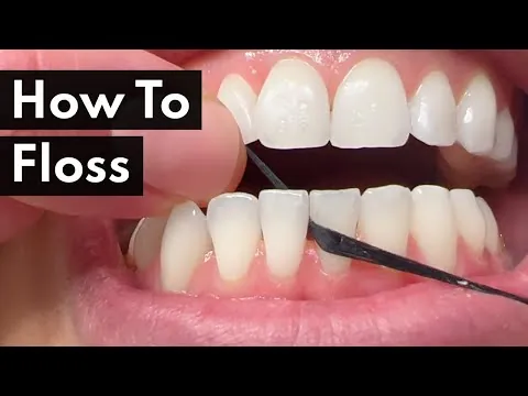Flossing technique video